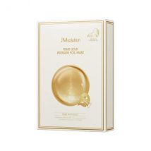 JMsolution - Masque en aluminium Prime Gold Premium - 10pièces