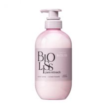 Kose - Après-shampoing hydratant et brillant Bioliss Pure Retouch, style salon - 480ml