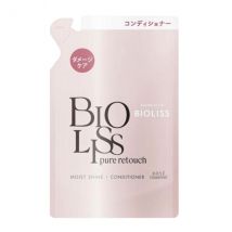 Kose - Recharge d'après-shampoing Bioliss Pure Retouch Brillance Hydratante style salon - 340ml