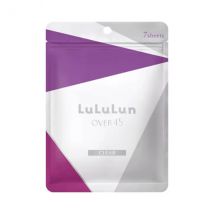 LuLuLun - Plus de 45 masques en tissu transparents pour le visage - 7pièces - Iris Blue