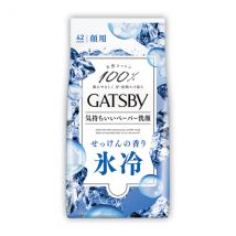 Mandom - Papier facial Gatsby - 42 sheets - Ice Soap