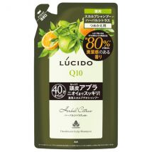 Mandom - Recharge de shampooing déodorant pour cuir chevelu Lucido Q10 - 380ml - Herbal Citrus