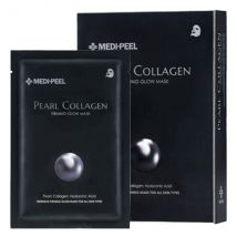 MEDIPEEL+ - Feuille de masque éclat raffermissant au collagène perlé - 25mlx10pièces