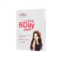 MIBA - Pack de 6 jours de gouttes d&#39;eau de calcium ionique - 20ml x 6pièces