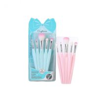 MINGXIER - Pinceau de maquillage doux - 5pcs (couleur aléatoire) - 1 set