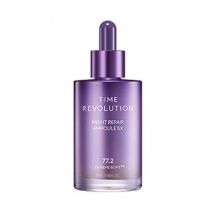 MISSHA - Time Revolution Ampoule de réparation de nuit 5X - 50ml (Nouvelle version de Time Revolution Night Repair Probio Ampoule)
