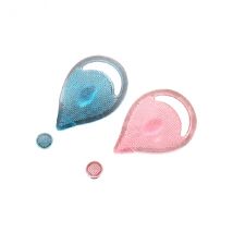 MsBlossom - Tampon nettoyant pour pores en silicone - 1pièce - Pink/Blue (Color Chosen at Random)