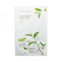 NATURE REPUBLIC - Masque en feuille Real Nature - Green Tea- 1pièce