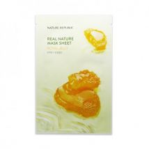 NATURE REPUBLIC - Nature réelle, Masque feuille - La gelée royale - 1pièce