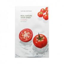 NATURE REPUBLIC - Nature réelle, Masque feuille - Tomate - 1pièce