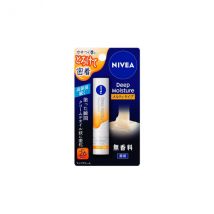 NIVEA Japan - Fondant à lèvres Deep Moisture Type Sans parfum - 2.2g