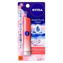 NIVEA Japan - Rouge à lèvres Moist Pure Color Rose Abricot - 3.5g