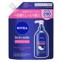 NIVEA Japan - Recharge de pompe hydratante Skin Milk - 290g