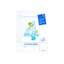 numbuzin - Masque en feuille apaisant glacé No.4 - 27g*4ea