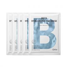 Ottie - Beta Hyaluronic 100 Mask - 25ml*5pièces