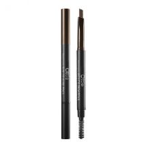 Ottie - Natural Drawing Auto Eye Brow Pencil - 0.2g - #02 Dark Brown