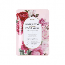 PETITFEE - Koelf Masque pour les pieds en satin pétale de rose - 16g X 1pièce