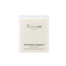 Piccasso - Éponge carrée en latex - 6pièces