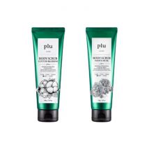 plu - Body Scrub - 200g - Cotton Blossom (1ea) & White Musk (1ea) Set