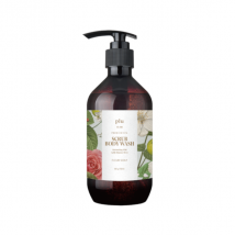 plu - Gel douche parfumé exfoliant spa - 500g - Fleur Soap