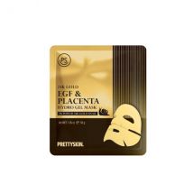 PRETTYSKIN - Masque hydrogel EGF et placenta à l'or 24 carats - 1pièce
