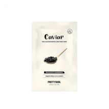 PRETTYSKIN - Masque en tissu essentiel Total Solution - 10pièces - Caviar