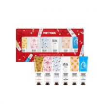 PRETTYSKIN - Coffret spécial crème pour les mains naturelle parfumée - 1sets(6articles)
