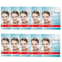 PUREDERM Exfoliating Pore Cleansing Pad - 1pièce (10ea) Set