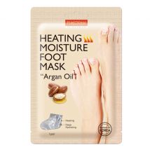 PUREDERM - Masque chauffant hydratant pour les pieds - Argan Oil - 1 paire