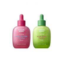 EQQUALBERRY - NAD+ Peptide Boosting Serum - 30ml (1ea) + Aloe PDRN Calming Serum - 30ml (1ea) Set
