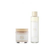 I'm From - Rice Toner - 150ml (1ea) + Rice Mask - 110g (1ea) Set
