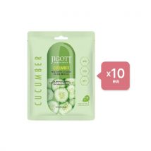 Jigott - Set Real Ampoule Masque Cucumber (10ea)