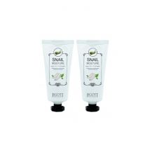 Jigott - Snail Moisture Foot Cream - 100ml (2ea) Set