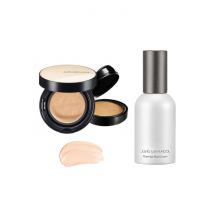 JUNGSAEMMOOL - Essential Skin Nuder Cushion SPF50+ PA+++ (With Refill) - 14g+14g - 17 Fair-Pink (1ea) + Essential Mool Cream -