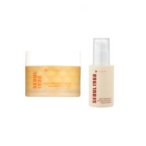 KSECRET - SEOUL 1988 Capsule Cream : Niacinamide 5% + Yuja - 50ml (1ea) X Serum : Retinal Liposome 2% + Black Ginseng - 30ml...
