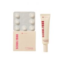 KSECRET - SEOUL 1988 Boosting Ball - 35mg x 7 (1ea) X Eye Cream : Retinal Liposome 4% + Fermented Bean - 30ml (1ea) Set