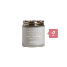 Mary&May Cica TeaTree Soothing Wash Off Pack - 125g (2ea) Set