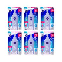NIVEA Japan - UV Super Water Gel SPF50 PA+++ Refill - 125g (6ea) Set