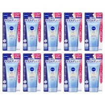 NIVEA Japan - UV Super Water Essence EX SPF50+ PA++++ - 80g (10ea) Set