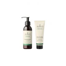Sukin - Signature Foaming Facial Cleanser - 125ml (1ea) X Signature Revitalising Facial Scrub - 125ml (1ea)