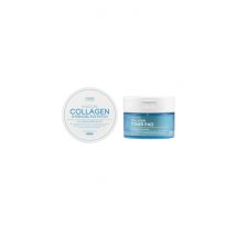 tenzero - Moisture Collagen Hydrogel Eye Patch - 90g / 60pcs  (1ea) X Moisture Collagen Toner Pad - 160g / 70pcs (1ea)