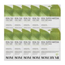 SOME BY MI - Real Masque de soin des pores Super Matcha - 10pièces