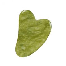 MissLady - Outil de massage Gua Sha pour planche à gratter (en forme de coeur) - 1pièce - Grass Green