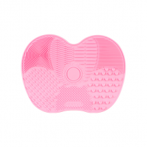 MissLady - Nettoyant pour pinceaux de maquillage en silicone - 1pièce (15.5cm X 11.5cm) - Pink
