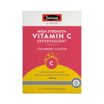 Swisse - Ultiboost Vitamine C Haute Teneur 1000 mg Effervescente - 60 Tablets