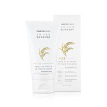 THANK YOU FARMER - Masque de riz à l&#39;argile pure au nettoyant mousse - 150ml