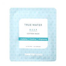 THANK YOU FARMER - True Water Deep Cotton Mask - 1pièce