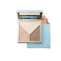 Timage - Palette de contour surligneur mat et chatoyant avec houppette - 17g - 01 Soft Sun Shadow