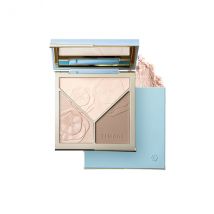 Timage - Palette de contour surligneur mat et chatoyant avec houppette - 17g - 02 Clear Moonlight