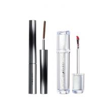 Judydoll - 3D Curling Eyelash Iron Mascara Curly - 2g - 02 Brown (1ea) + Ice Watery Lip Gloss - 2.4g - 04 Sunset Black Tea...